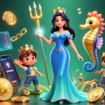 Experience exciting gameplay with LUCKYWIN as the underwater world unfolds in vibrant detail.