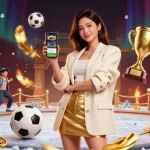 Experience the thrill of LUCK8 with vibrant casino elements and dynamic action in a captivating scene.