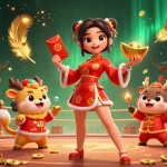 Experience the thrill of sao789 casino with vibrant characters and dynamic elements celebrating a festive gambling atmosphere.