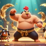 Experience the excitement of five88 with fierce characters in a dynamic casino-inspired scene.