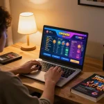 Engaging online gaming session on OPEN88 with a player exploring game options.