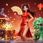 Engage in thrilling gaming with link bet88, featuring a vibrant 3D casino scene.