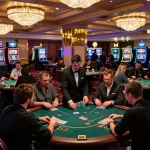Engaged players enjoy a game at the casino highlighting say88 strategy and excitement.