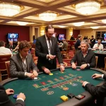 Players engaging in competitive blackjack at the go8 casino for thrilling gameplay