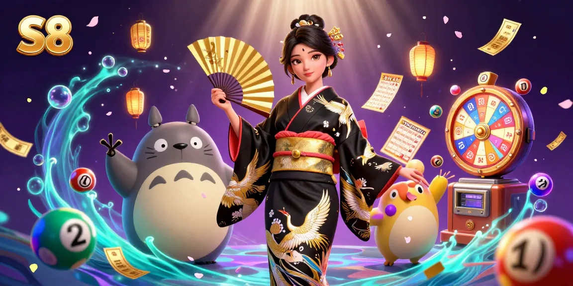 S8 offers exciting lottery games with dynamic balls bouncing and vibrant prize wheels creating thrilling experiences.