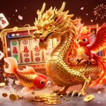 Experience high-stakes gaming at MM88 with breathtaking golden dragon and dynamic casino elements.