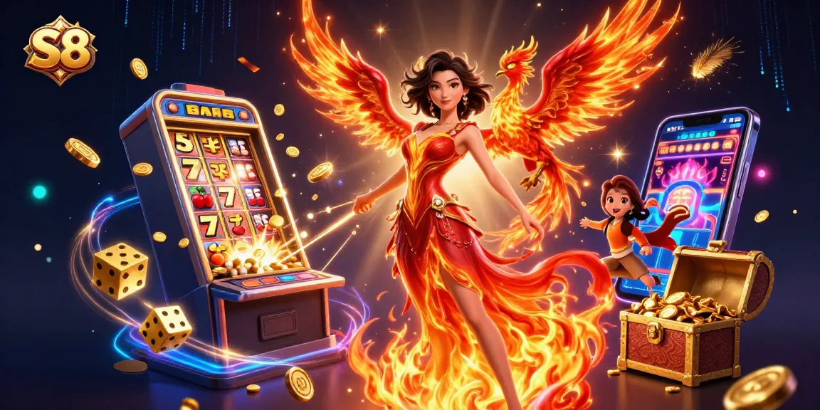 Experience thrilling gameplay with S8's dynamic slots, jackpots, and exciting casino elements.