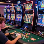 Players enjoying an immersive gaming experience at 88aa online casino with vibrant slots and live dealers.