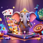 Spin the reels of good88 as the vibrant Diwali-themed elephant and peacock celebrate winning!