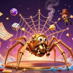 Experience thrilling gameplay at u88 with a captivating steampunk-themed casino illustration.