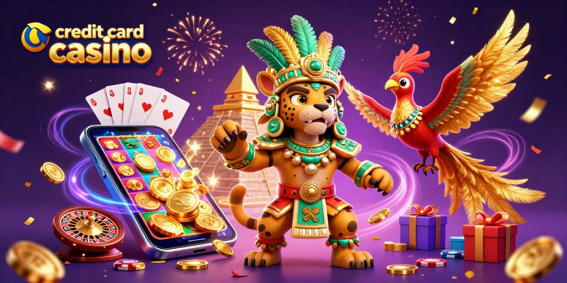 Experience the thrill of a credit card casino with vibrant slot games, exciting gameplay, and dynamic visuals.
