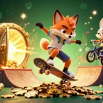 Experience the thrill of gaming with 119bet's vibrant casino-themed 3D illustration.