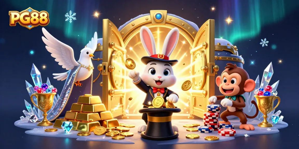 Experience the excitement at PG88 Live Casino with golden treasures and magical wins.