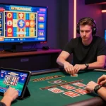 Diverse players engaging with bl555 online gambling platform, showcasing live sports betting and casino games.