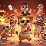 Experience thrilling games at DH88 with charming meerkats bringing casino excitement to life.