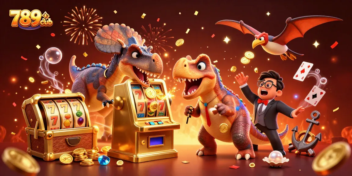 Catch golden coins at 789club with a carnival of characters celebrating big wins!