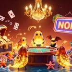 Experience the exciting casino vibes with king88, where glowworms illuminate a vibrant gaming atmosphere.
