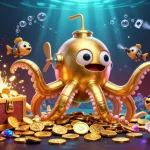 Experience thrilling wins at Sunwin with the mechanical fish and golden kraken in an underwater casino adventure.