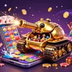 Experience the thrill of winning at 68 WIN with exciting games in a vibrant 3D casino scene.