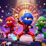 Experience thrilling gameplay at 11bet with vibrant casino elements and exciting actions.