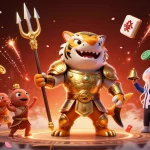 Engaging in thrilling games at UU88, a vibrant online casino with exciting elements and dynamic visuals.