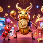 Experience thrilling gameplay at UU666 with vibrant lottery balls, colorful arcade elements, and engaging characters.