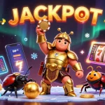 Experience the excitement of five88 with vibrant 3D jackpot action in a dazzling casino setting.