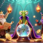 Experience exciting gameplay at lucky88 with vibrant slot reels and charismatic fortune tellers.