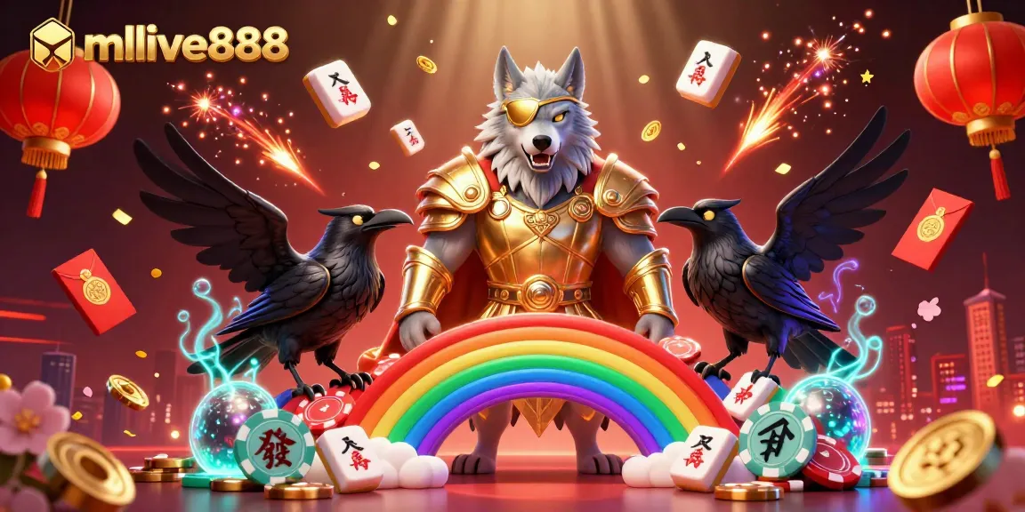 Engage with mmlive888's vibrant casino scene, featuring colorful character interactions and dynamic game elements.