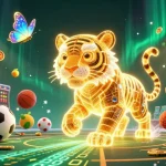 Engage with hitclub01 in an electrifying digital casino scene populated by vibrant characters and dynamic casino elements.