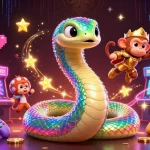 Experience thrilling AW8 gameplay with a vibrant 3D casino scene featuring captivating characters and gaming elements.