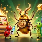 Hit the jackpot with Vuabet88's thrilling illustration showcasing vibrant casino elements, making you feel like a winner!