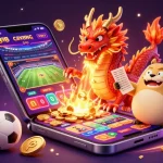 Experience thrilling sports betting action on GavangTV with a dynamic smartphone display and energetic atmosphere.