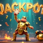Spin the winnings at cakhia with a golden beetle lifting a poker chip in an exciting gambling scene.