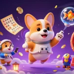 Engage in exciting games at ug88, featuring a captivating space casino scene with animated characters.