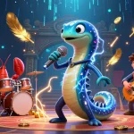 Experience the vibrant underwater casino with QS88's electric eel DJ and lively band.
