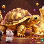 Experience winning moments at uu88 with a vibrant, entertaining casino scene featuring slot machines and golden treasures.