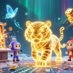 Experience the thrilling sunwin digital casino with a dazzling jackpot scene and dynamic characters.