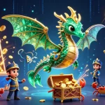 Engage with GA67's vibrant casino experience featuring dragons and treasures amidst lively gameplay.