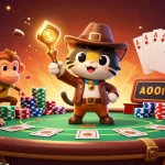 Join lucky88's thrilling adventure as an explorer cat uncovers golden casino treasures!