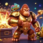 Watch truc tiep bong da in action with vibrant casino characters and rich gambling elements.