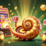 Experience thrilling wins at vipwin with this vibrant 3D casino adventure illustration featuring exciting games and jackpots.
