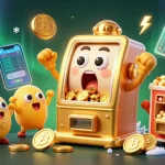 Các máy slot vui tươi tại w88 vt đang ăn mừng tiền thưởng khổng lồ trong một bối cảnh casino sôi động và đầy sắc màu.