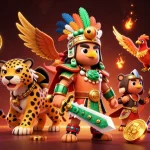 Engage and play with sunwin tải in a vibrant 3D casino scene filled with dynamic game elements.