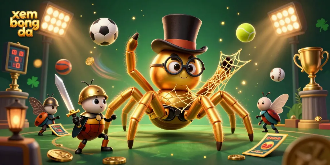 Experience xem bong da in style with a vibrant illustration of dynamic sports elements and engaging characters.