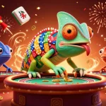 Engage with 90phut tv's vibrant sports betting scene featuring a chameleon casino owner.