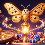 MB66 enchants players with stunning 3D butterfly and casino graphics, celebrating big wins in gaming.