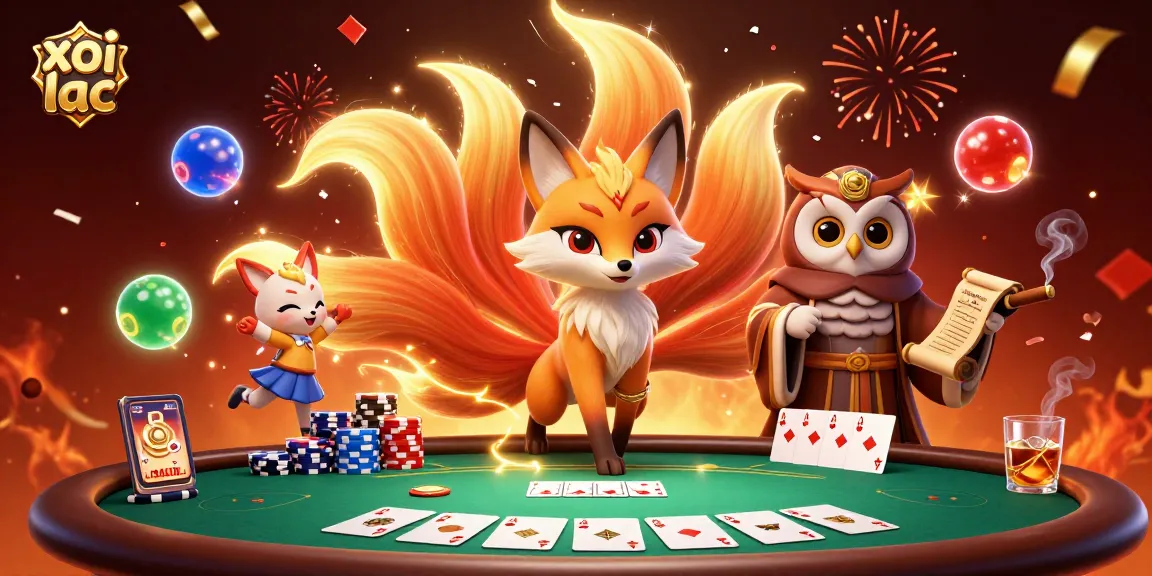 Experience the thrill of betting at xoi lac with vibrant visuals of poker excitement.