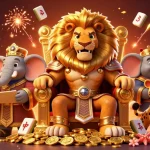 Experience thrilling action at sv388cr2 with a stunning rendering of gambling royalty in a vibrant casino atmosphere.