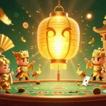 Experience thrilling action with the o8 casino spirit illuminating a vibrant gaming scene.